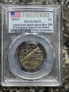 2018 S $1 American Innovation FS Rev Proof Set PCGS PR70 - Picture 1 of 2