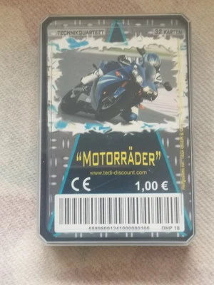 ,,Motorräder" Technik- Quartett Ein Spiel Nürnberger Spielkarten Verlag GmbH - Bild 1 von 4