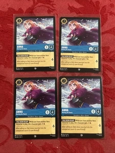 4x Disney Lorcana: Fabled - Anna - Braving The Storm - 146/204 x4 - Picture 1 of 7