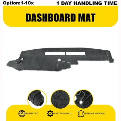 Dash Cover Pad Dashboard Mat Anti-Slip for Chevrolet K1500 K2500 K3500 1988-1994 - Image 1 of 4