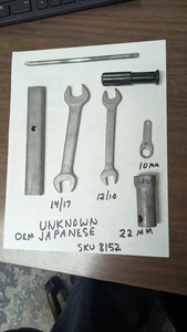 Unknown Japanese  Motorcycle Tool Kit  sku 8152 - Picture 1 of 6