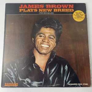 James Brown (LP) - "Plays New Breed" (1966) - Smash (MGS 27080) - G+ to VG - Foto 1 di 9