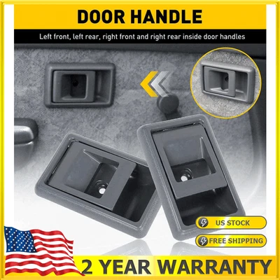 2X Interior Door Handles for 1988 1989 1990 1991 1992 Toyota Corolla Sedan Wagon - Image 1 of 4