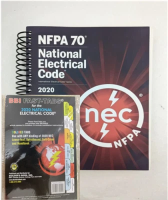 NFPA 70 NEC 2020 Spiral With BBI Fast Tabs 2020 Free and Fast shipping US ITEM