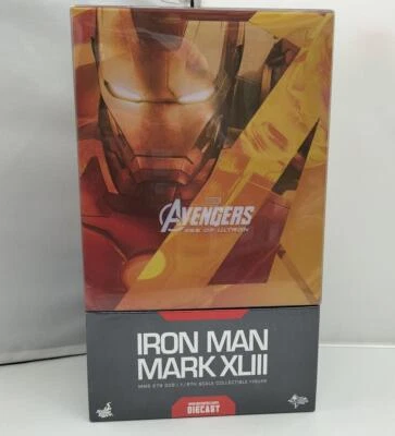 Hot Toys Iron Man Mark XLIII 1/6 MMS278 Diecast Avengers Age of Ultron Figuri... - Photo 1/4