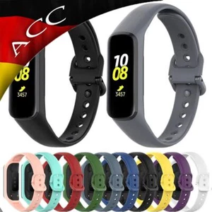 Ersatz Silikon Armband Samsung Galaxy Fit e-Smartwatch Fitness Tracker R375. - Picture 1 of 21