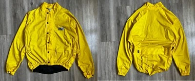Camisa de Ciclismo Deportiva Gore-Tex Vintage Jersey Amarillo Ciclismo Italia Talla M Foto 1 de 4