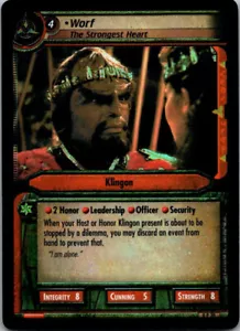 Star Trek CCG 2E Promo Worf, the Strongest Heart FOIL 0P39 - Bild 1 von 1
