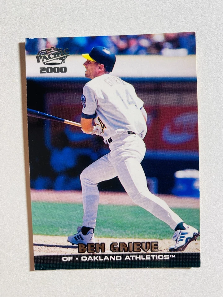 2000 PACIFIC #310 BEN GRIEVE NM-MT MLB BASEBALL CARD - Image 1 of 1