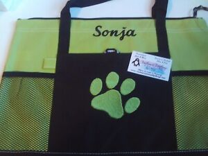 Paw Print  Personalized Tote Bag Pet Mom  Personalized Pet Bag Dog Mom Cat Mom