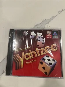 Ultimate Yahtzee Cd Rom Windows Hasbro, Sealed New, 1996 - Picture 1 of 2