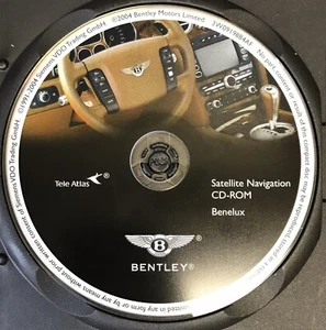 04 BENTLEY NAVIGATION CD-ROM 3W0919884AF BENTLEY NAVIGATION BENELUX #BE-04 - Picture 1 of 3