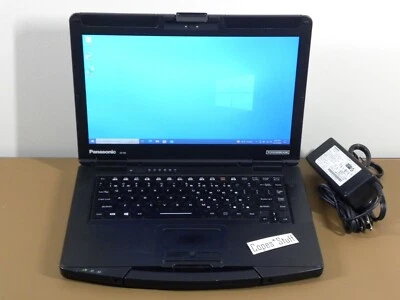 Panasonic Toughbook CF-54 i5 5300u 2.3GHz 256GB M.2 SSD / 1TB 16GB WEBCAM W10 - Image 1 of 4