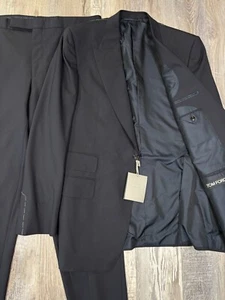 Neu mit Etikett Tom Ford Woll Shelton Anzug Größe 46 (56 EUR) Atticus Windsor - Bild 1 von 18