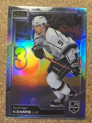 2020-21 O-Pee-Chee Platinum Adrian Kempe #58 Rainbow - Image 1 of 2
