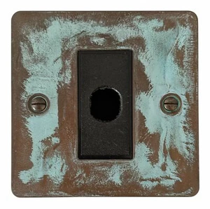 Placa plana G&H FV79B Verdigris 1 cuadrilla placa de salida flexible - Imagen 1 de 1