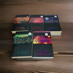 Zurückgelassene Taschenbücher 1-5 christliche Apokalypse Belletristik von LeHaye Jenkins - Bild 1 von 15