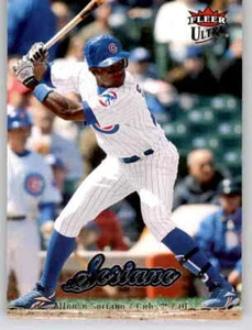 2007 Fleer Ultra Alfonso Soriano Base Card MLB PWE Cubs #30 - Picture 1 of 2