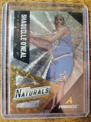 2013-14 Panini Pinnacle Shaquille O'Neal The Naturals #9 Orlando Magic Salón de la fama Jugador Más Valioso Foto 1 de 2