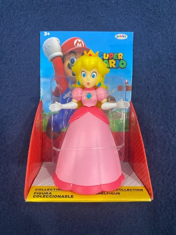 2023 Nintendo Super Mario Princess Peach 2.5" Figure Jakks Collectible Toy Cover