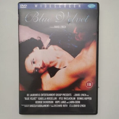 Blue Velvet DVD REGION 2 David Lynch Movie Classic with Interviews 1986 - Image 1 of 4