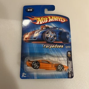 2005 Hot Wheels First Editions Torpedoes 1971 Dodge Charger 042 Orange NIP New - Picture 1 of 3