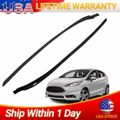 NEW For 11-19 Ford Fiesta RH+LH Windshield A-Pillar Trim Moulding PAIR Both Side Foto 1 de 4