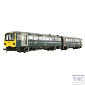 E83021 EFE riel calibre OO clase 143 2 autos DMU 143603 GWR verde (FirstGroup) - Imagen 1 de 1