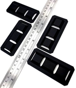 Shoulder Strap Pad Flexible Rubber Fits 1", 25mm Wide Webbing, Free Shipping! - Picture 1 of 12