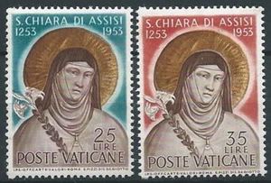 1953 VATICANO S. CHIARA DI ASSISI MNH ** - W221-4 - Picture 1 of 1