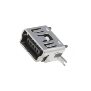 2X MUSB-B5-S-VT-TSMT-1 Buchse USB B mini SMT vertikal USB 2.0 vergoldet ADAM TEC - Picture 1 of 1