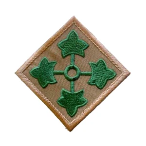 PARCHE BORDADO MILITAR -- 4ª DIVISIÓN DE INFANTERÍA -- PLANCHADO - 3" ENVÍO GRATUITO - Imagen 1 de 1