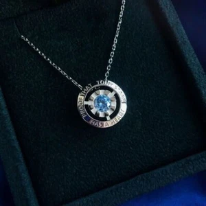 Iron Man Arc Reactor Tony Stark Has a Heart 925 Silver Pendant Necklace In Box - Picture 1 of 12