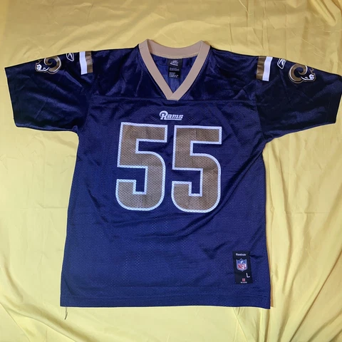 Reebok James Laurinaitis St. Louis Rams #55 NFL Jersey - Youth L (17in x 25in) Cover