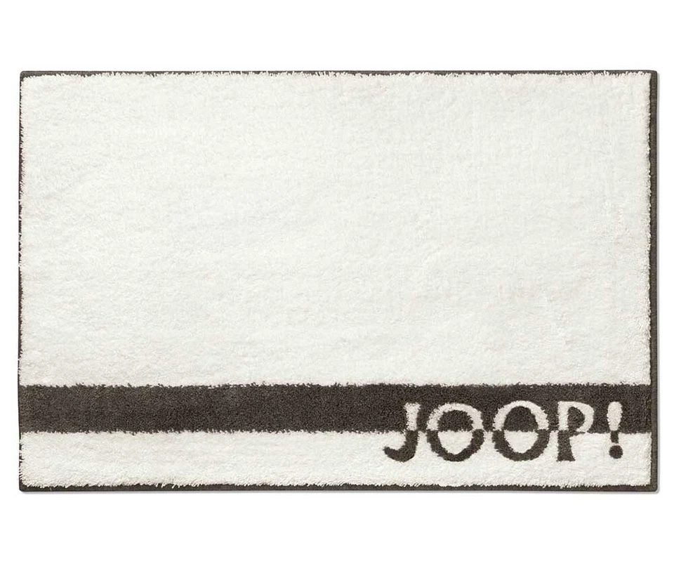 JOOP Badteppich Logo Stripes 50 cm Farbe Creme Preisvorschlag