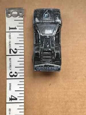 vintage Playart Lamborghini Countach LP500S black 2 1/2" - Image 1 of 4