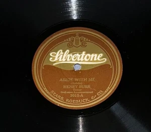 SILVERTONE 2015 HENRY BURR ABIDE WITH ME 78 RECORD BEAUTIFUL ISLE - Foto 1 di 6
