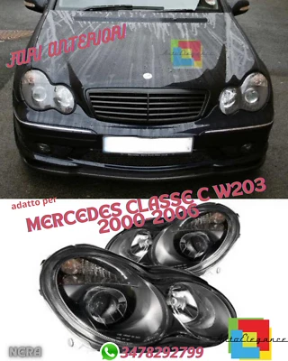 ⭐SCHEINWERFER GEEIGNET FÜR MERCEDES C-KLASSE W203 2000-2006⭐ - Bild 1 von 4