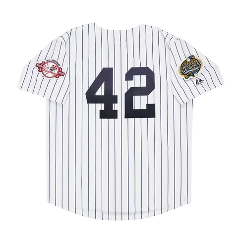 Mariano Rivera 2003 New York Yankees World Series Home Men's Jersey (S-3XL) Cover