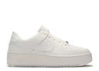 Nike Air Force 1 Sage Low Triple White {Ar5339-100} Womens Size 10.5 Af1 Shoe