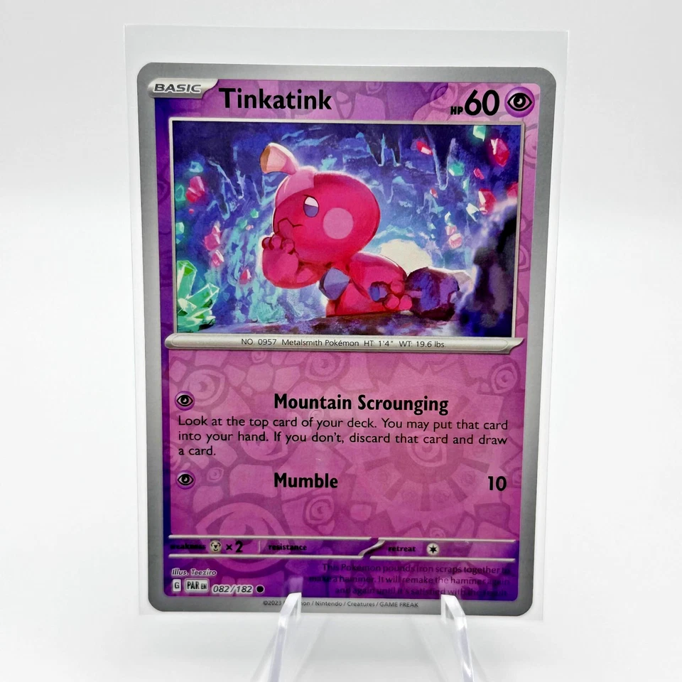Tinkatink 082/182 Sv04: Paradox Rift Reverse Holo - Image 1 of 1