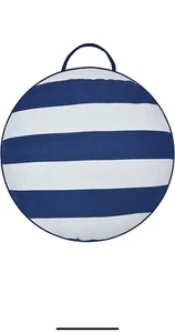 Sleepdown Outdoor dekorative runde gefüllte Kissen, wasserdicht - 58 cm Durchmesser - Bild 1 von 3