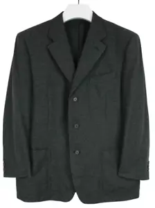 CANALI Blazer Men's (EU) 52 Melange Wool Cashmere Notch Lapel - Picture 1 of 11