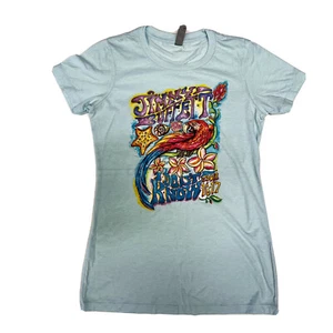 Jimmy Buffet I Don’t Know Tour 16-17  Blue Short Sleeve T-Shirt Woman's Small - Picture 1 of 8