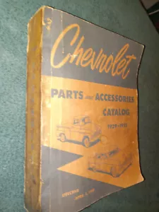Catálogo de piezas de automóviles y camiones Chevrolet 1929-1955/libro de piezas/manual de piezas¡! - Imagen 1 de 11