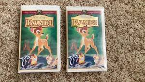 Disney's Bambi Movie VHS Clamshell Classics - Picture 1 of 4