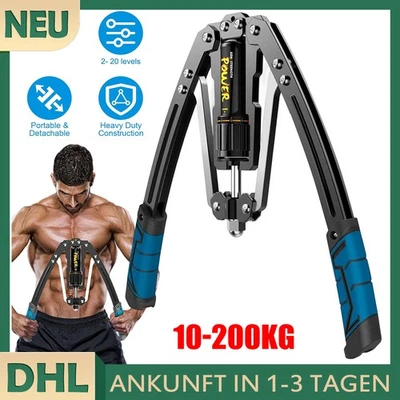 Power Twister 10-200kg Armtrainer Einstellbare Hydraulische Armtrainingsgerät - Bild 1 von 4