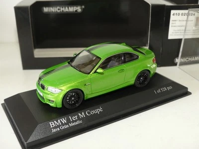 BMW SERIE 1 M COUPE 2011 Vert MINICHAMPS 1:43 - Photo 1/2