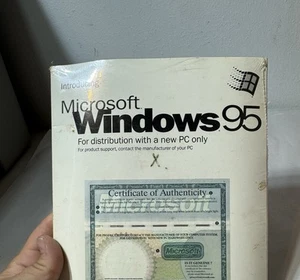 NEW Sealed Microsoft Windows 95 never opened - Picture 1 of 2