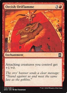 Orcish Oriflamme Eternal Masters Regular - Picture 1 of 1